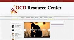 Desktop Screenshot of ocdhope.com