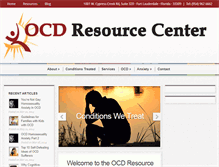 Tablet Screenshot of ocdhope.com